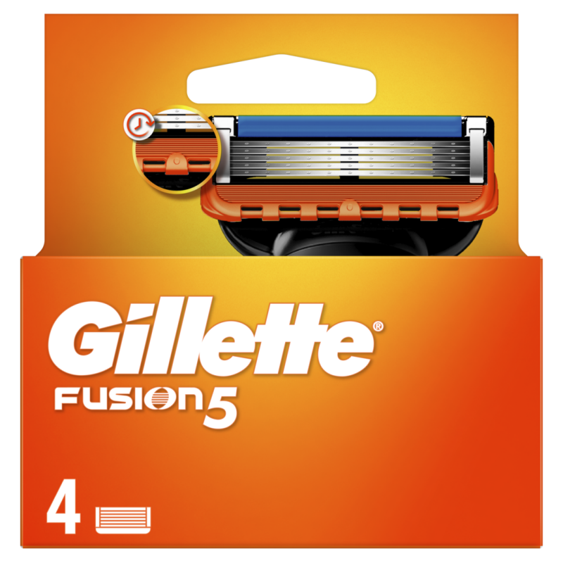 GILLETTE Fusion 5 hlavice 4 ks