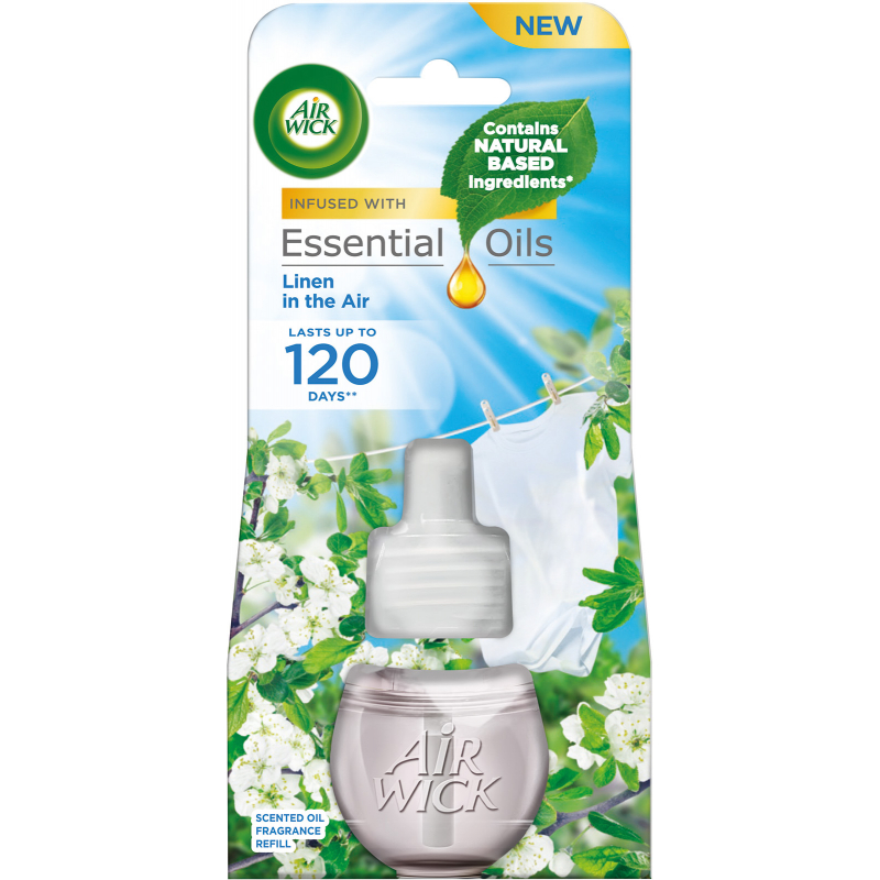 AIR WICK electric náplň Prádlo ve vánku 19 ml