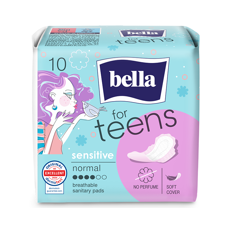 Vložky BELLA for Teens Sensitive 10 ks