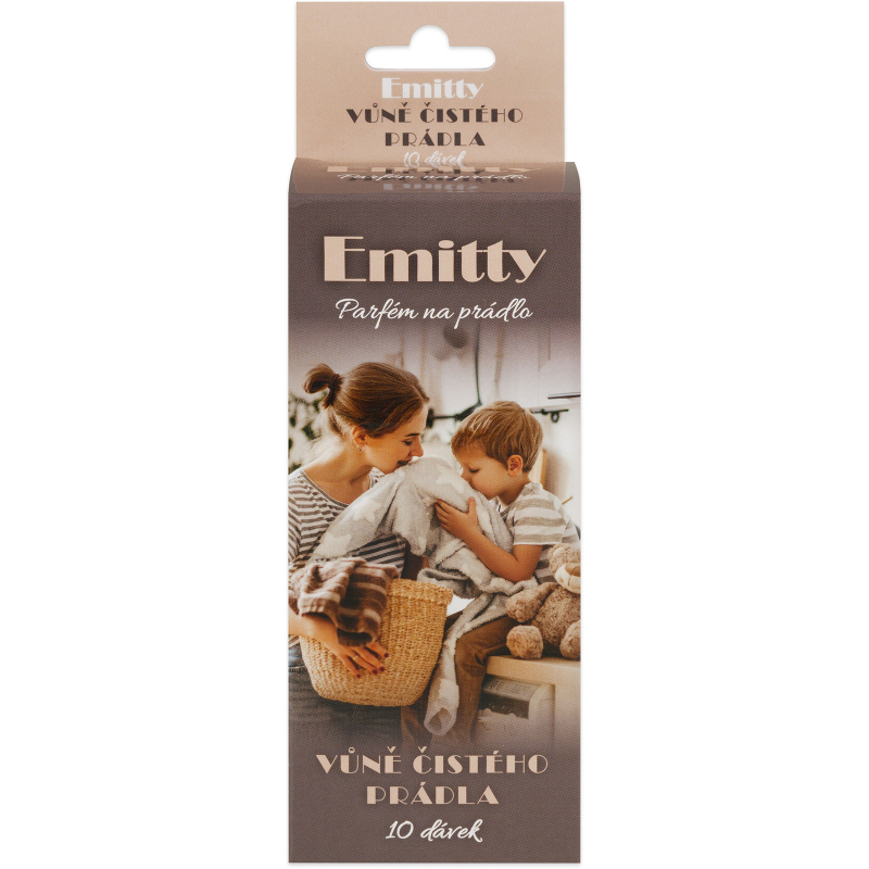 EMITTY Vůně čistého prádla parfém na prádlo 10 ml, 10 dávek