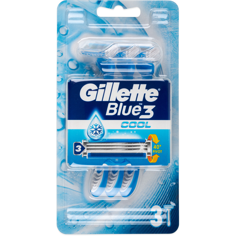GILLETTE Blue3 Cool holítka 3 ks