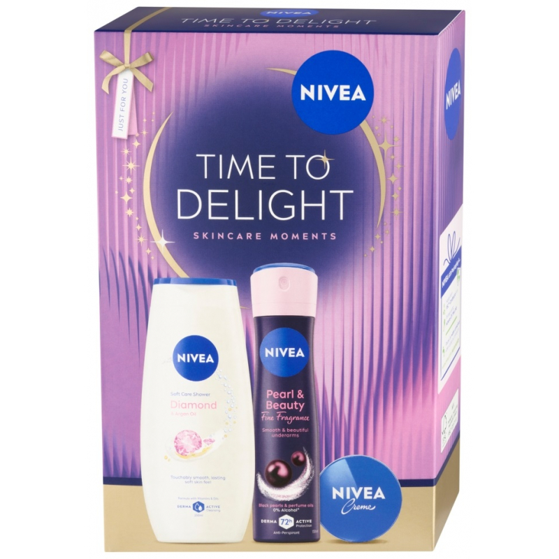 Kazeta NIVEA Time to Delight /SPG+antipersp.+krém/