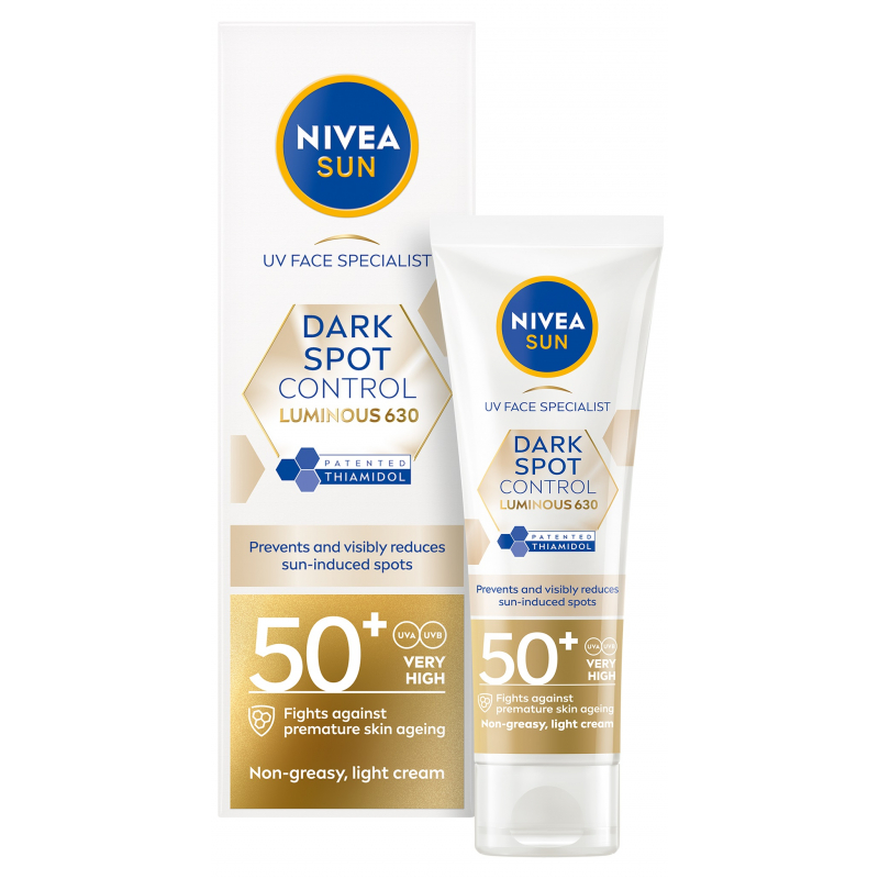 NIVEA SUN pleťový krém Luminous630 OF50+ 40 ml