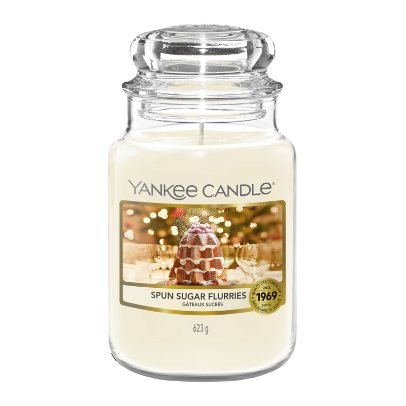 Svíčka YANKEE CANDLE Spun Sugar Flurries 623 g