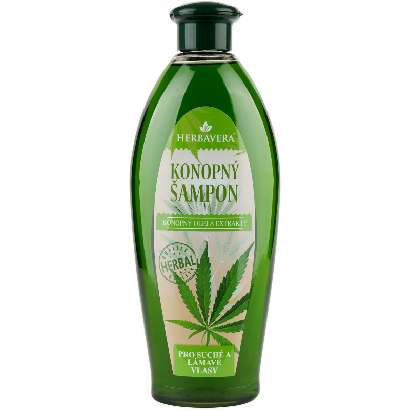 Šampon HERBAVERA Konopný 550 ml