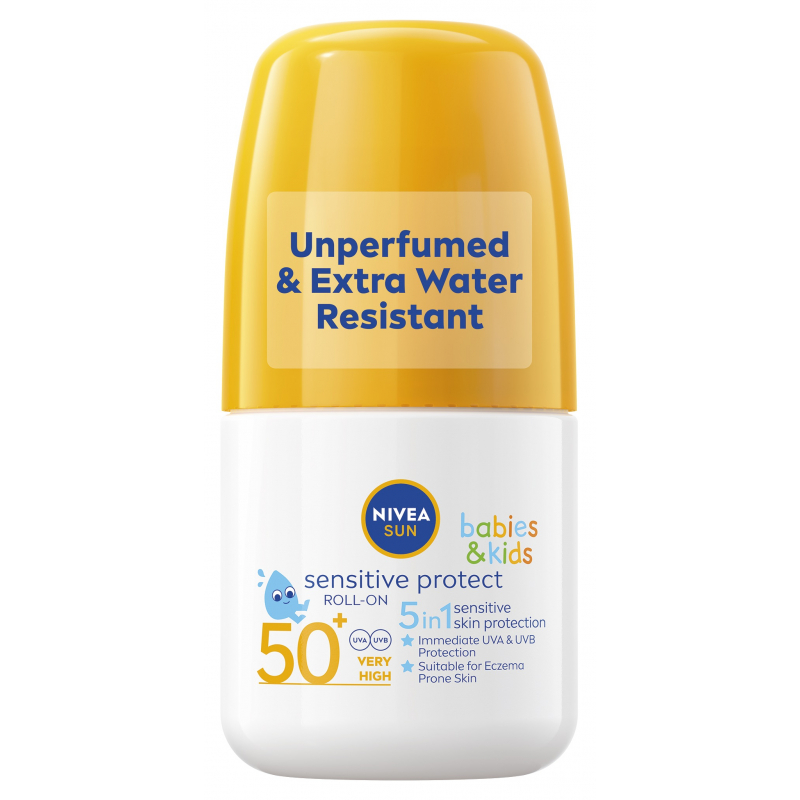 NIVEA SUN d�tsk� Sensitive roll-on OF50+ 50 ml