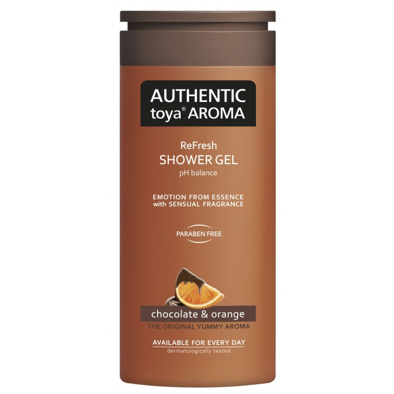Sprchový gel AUTHENTIC AROMA Chocolate & Orange 400 ml