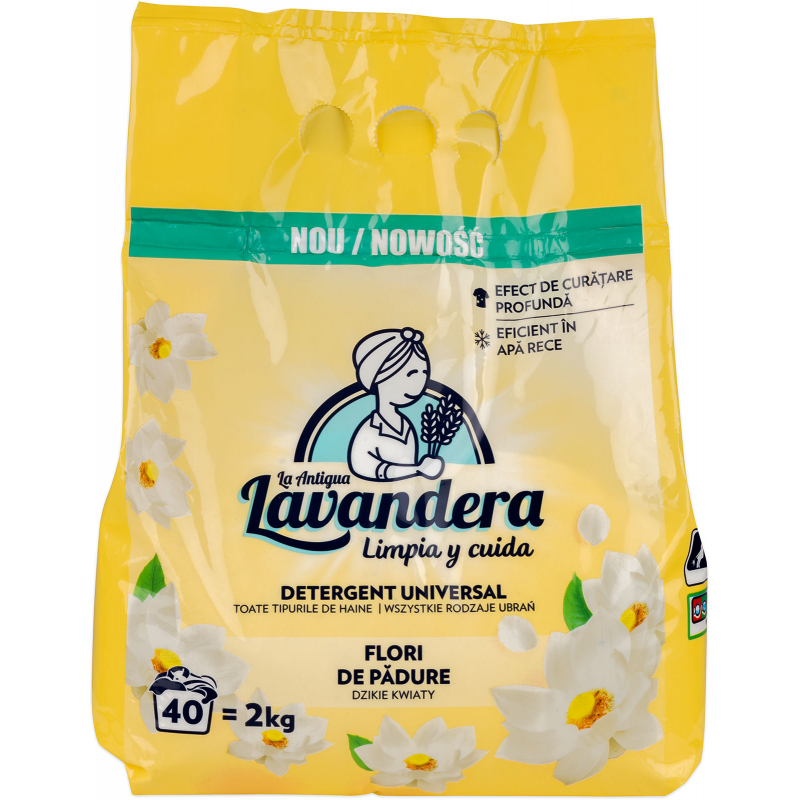 LAVANDERA prací prášek Divoké květy 2 kg /40 PD