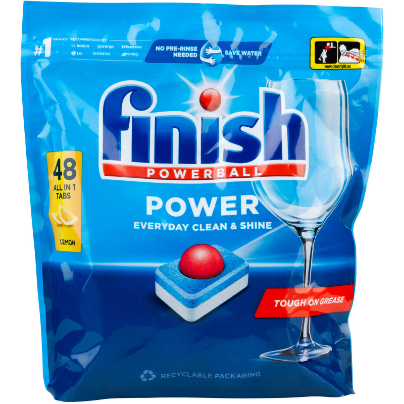 FINISH Power All in 1 tablety Lemon 48 ks