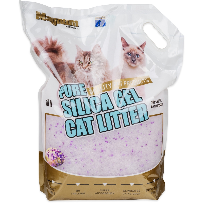 Stelivo MAGNUM silica gel cat litter Lavender 10 l