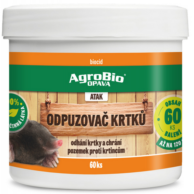 ATAK odpuzova� krtk� 60 ks
