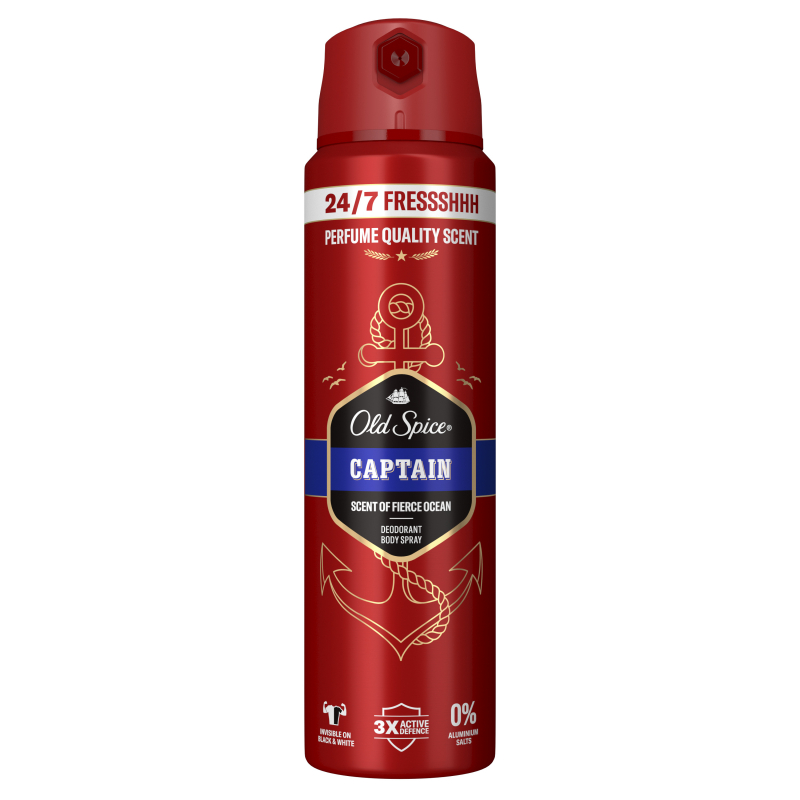 OLD SPICE deospray Captain 150 ml