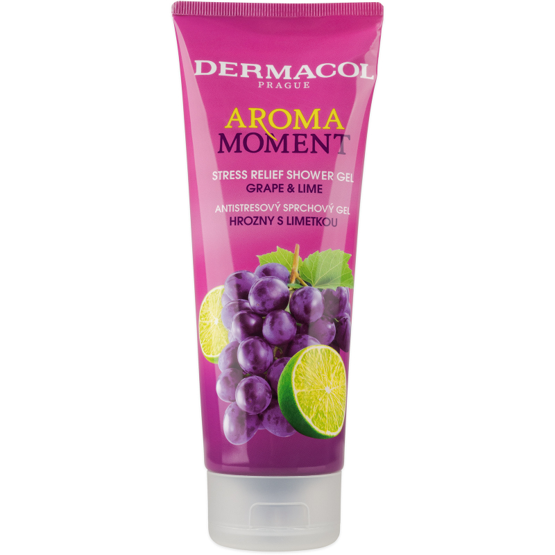 Sprchov� gel DERMACOL Hrozny s limetkou 250 ml