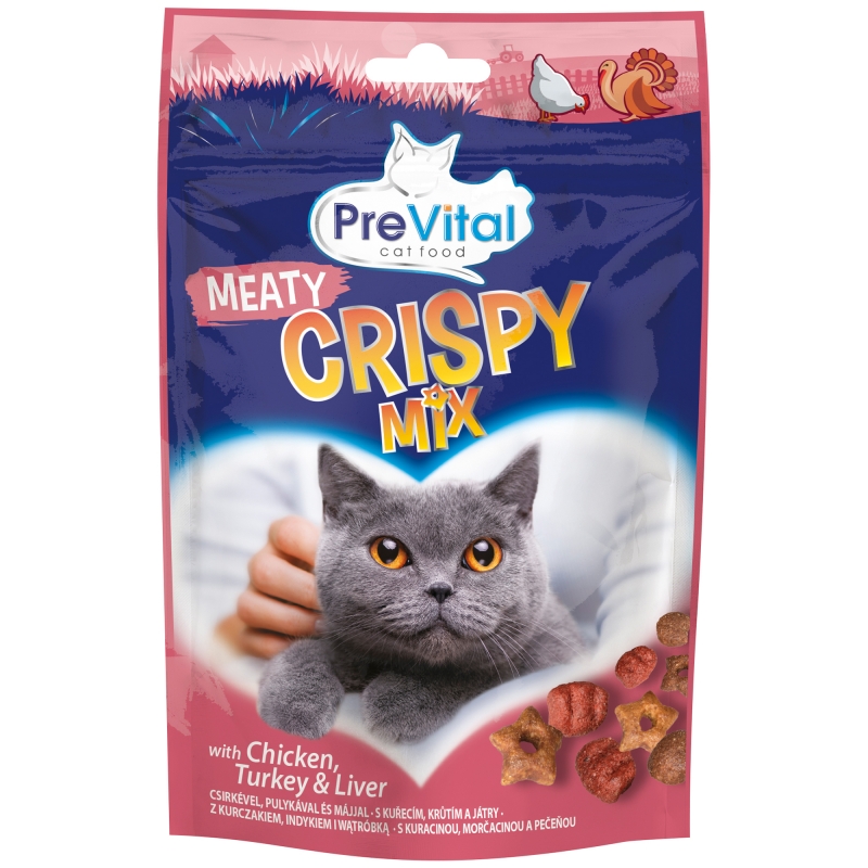 PREVITAL snack kočka masový mix 60 g