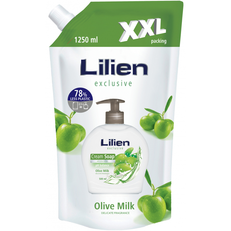 Mýdlo tekuté LILIEN Olive Milk 1,25 l