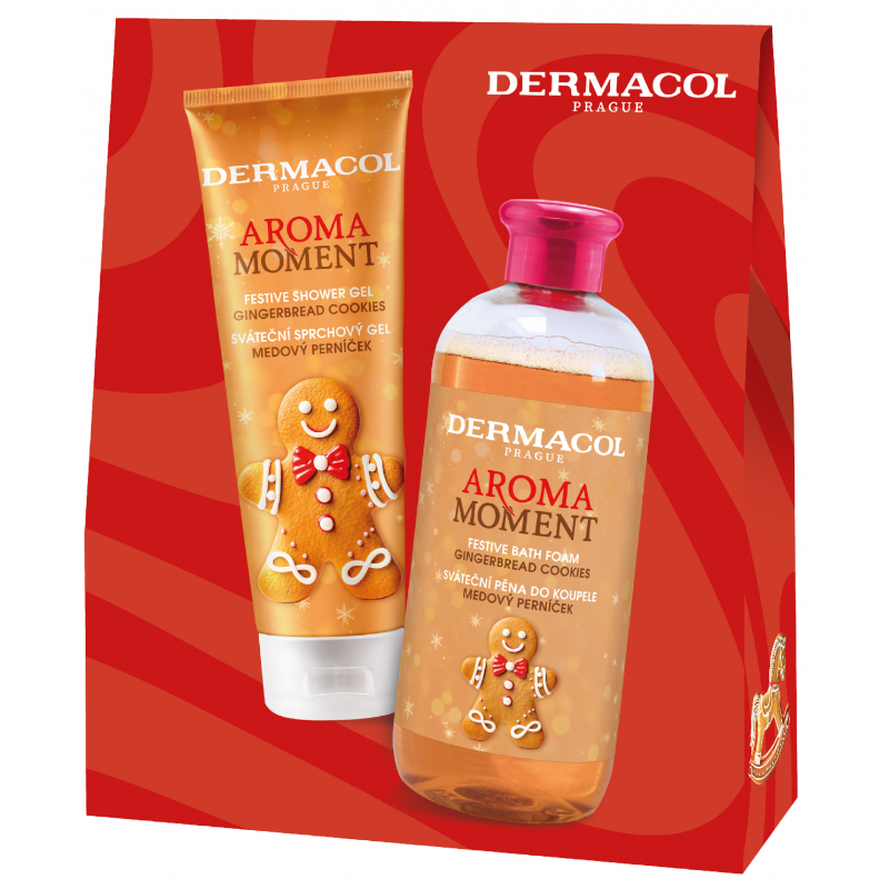 Kazeta DERMACOL Perníček /SPG 250 ml+pěna 500 ml/