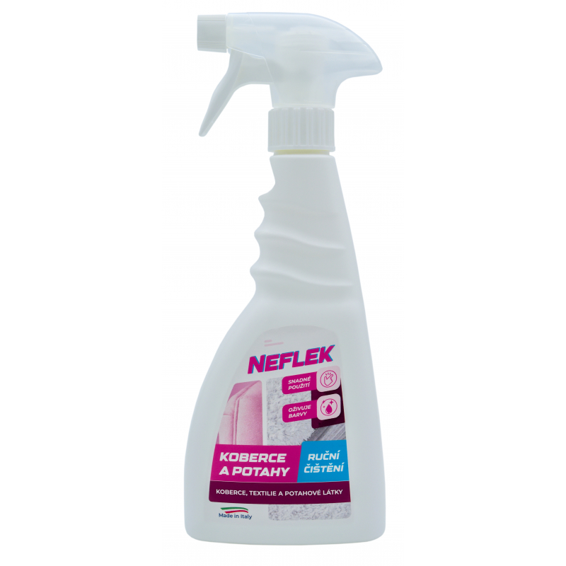 NEFLEK odstra�ova� skvrn na koberce a potahov� l�tky 500 ml