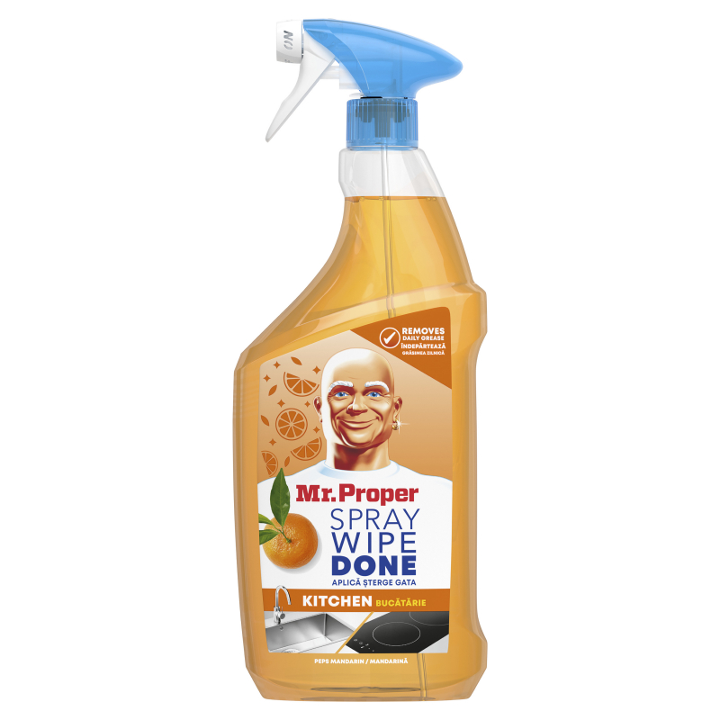 Mr. Proper Kuchyně Mandarine Wipe Done 800 ml