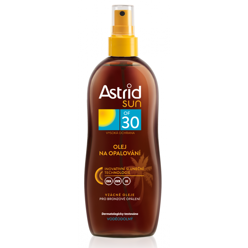 ASTRID SUN olej na opalování OF 30 200 ml