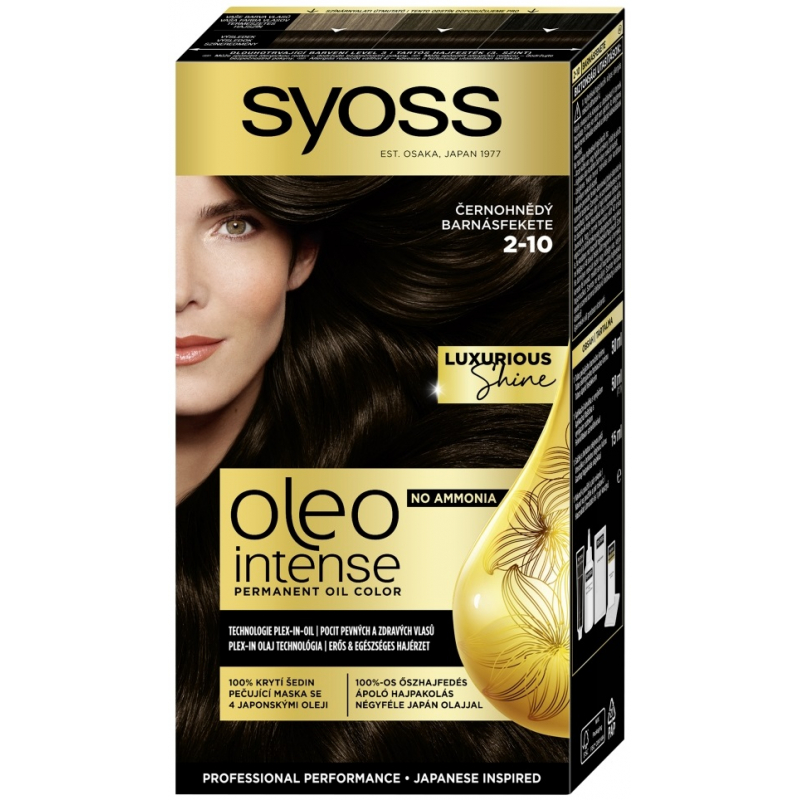 Barva SYOSS Oleo Intense 2-10 černohnědý