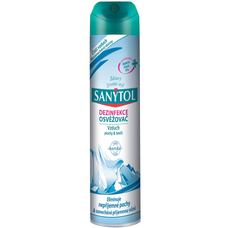 SANYTOL dezinfek�n� sprej Hory 300 ml
