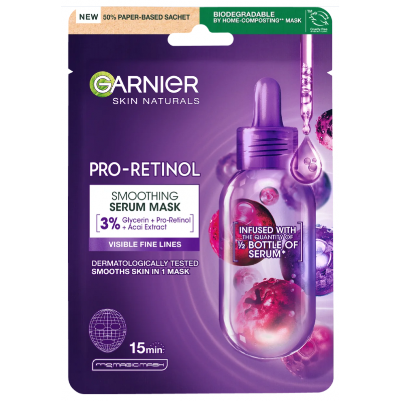 Maska GARNIER Pro-Retinol 22 g