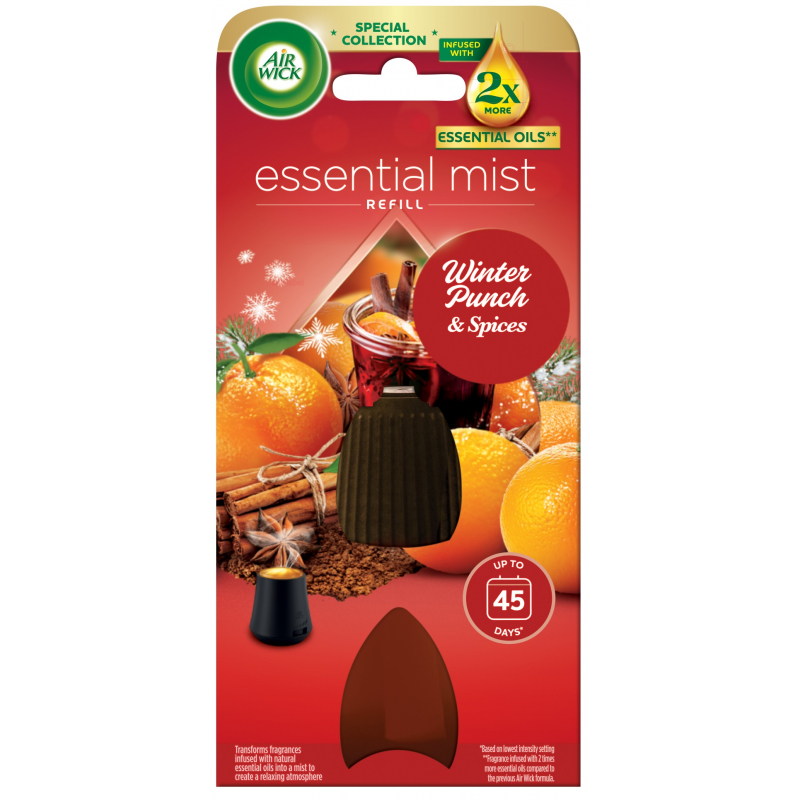 AIR WICK Aroma vaporizér náplň Zimní punč 20 ml