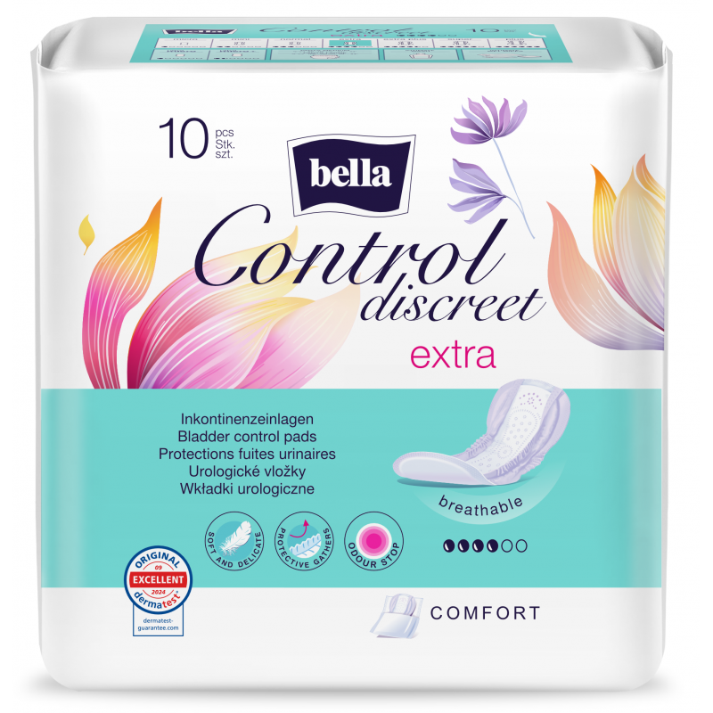 Vložky BELLA Control Discreet Extra urologické 10 ks