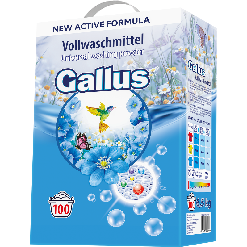 GALLUS prací prášek Universal 6,5 kg/100 PD