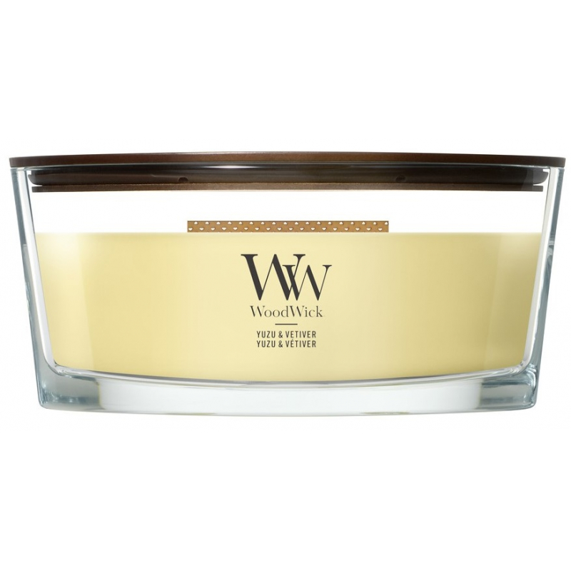 Svíčka WOODWICK Yuzu Vetiver 453 g