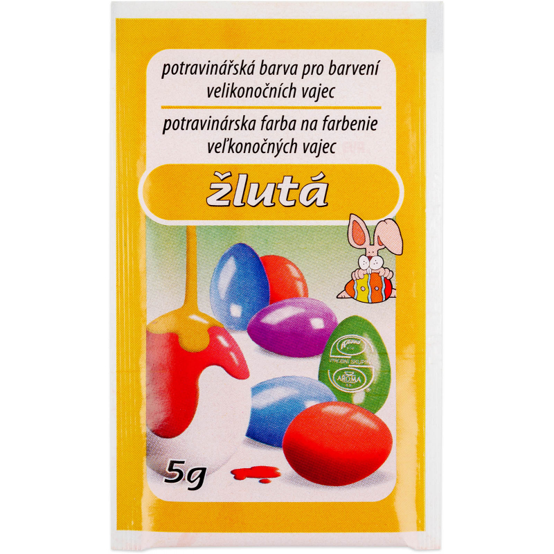 Barva na vejce 5 g - �LUT�