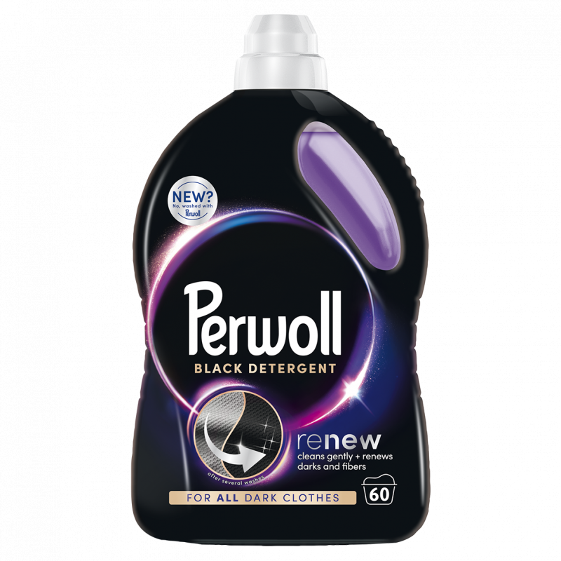 PERWOLL 3 l/60 PD Renew Black