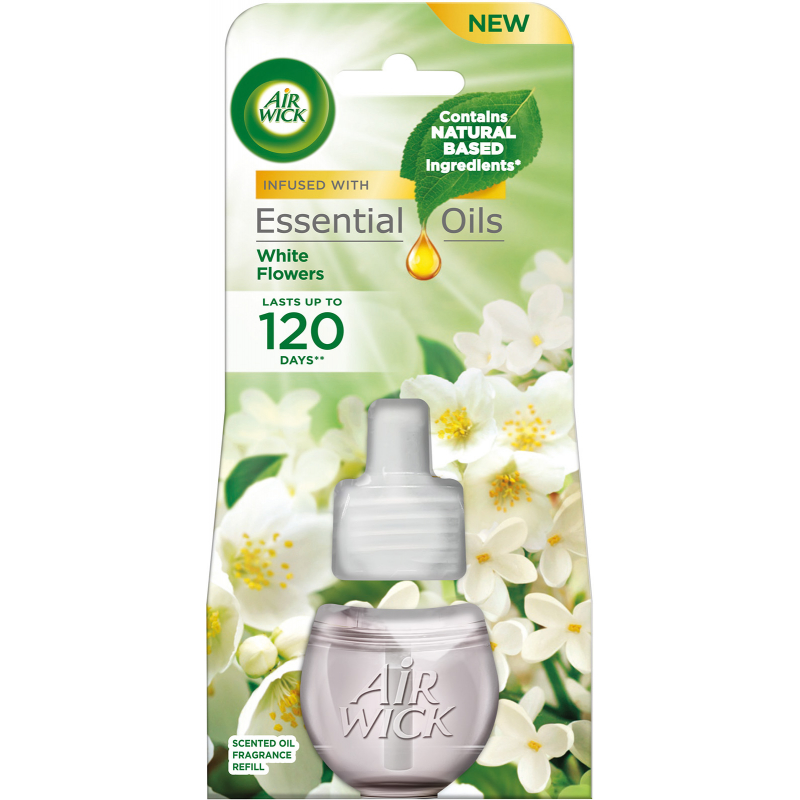 AIR WICK electric náplň Bílé květy frézie 19 ml