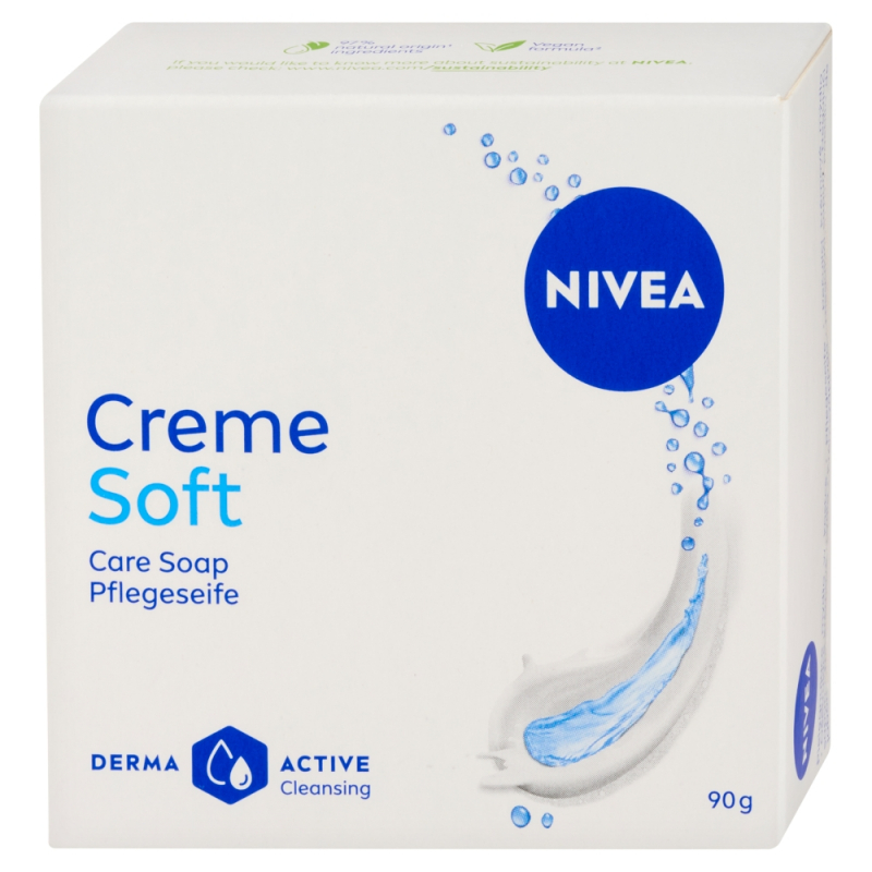 NIVEA mýdlo Creme Soft 90 g