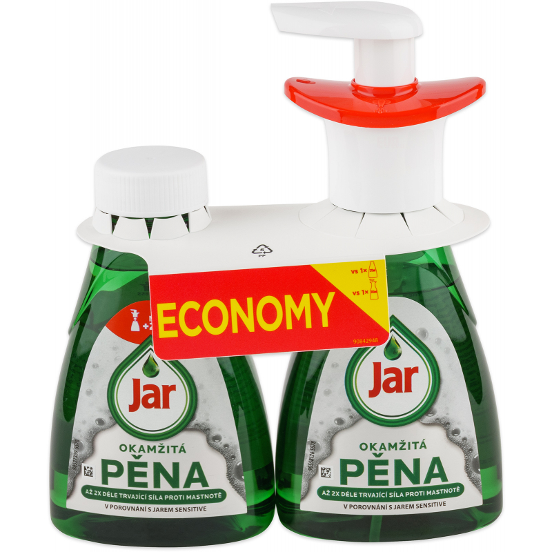 JAR Pěna na nádobí 350 ml + náplň 375 ml