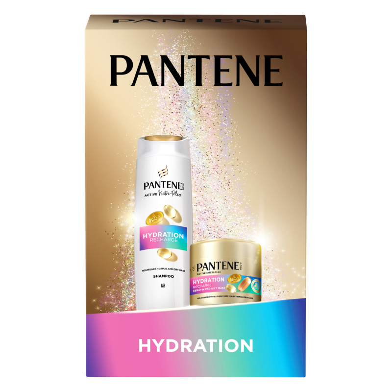 Kazeta Pantene Hydration (šampon 400 ml + maska 300 ml)