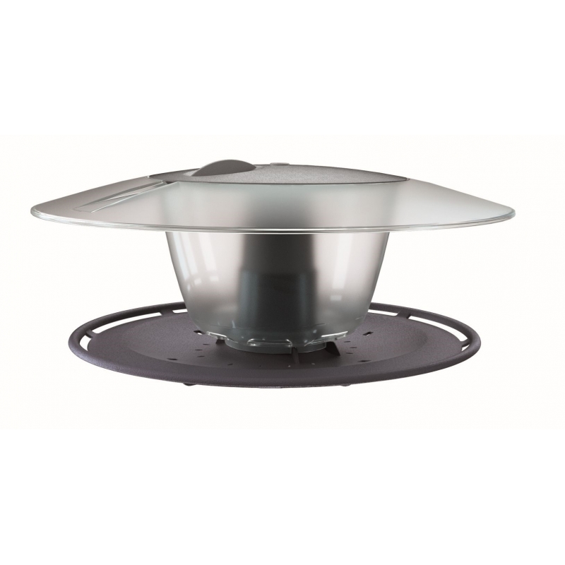 Krmítko plastové BIRDYFEED ROUND antracit 29,4cm