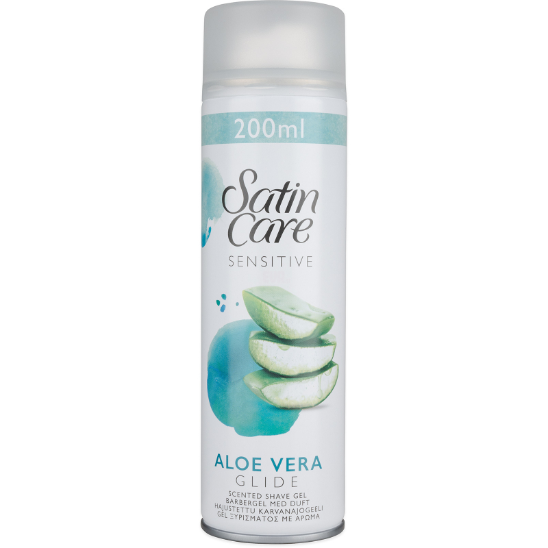 GILLETTE Satin Care Sensitive Skin gel 200 ml