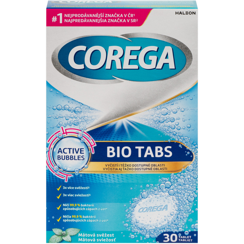 COREGA BioTabs mátová svěžest 30 ks