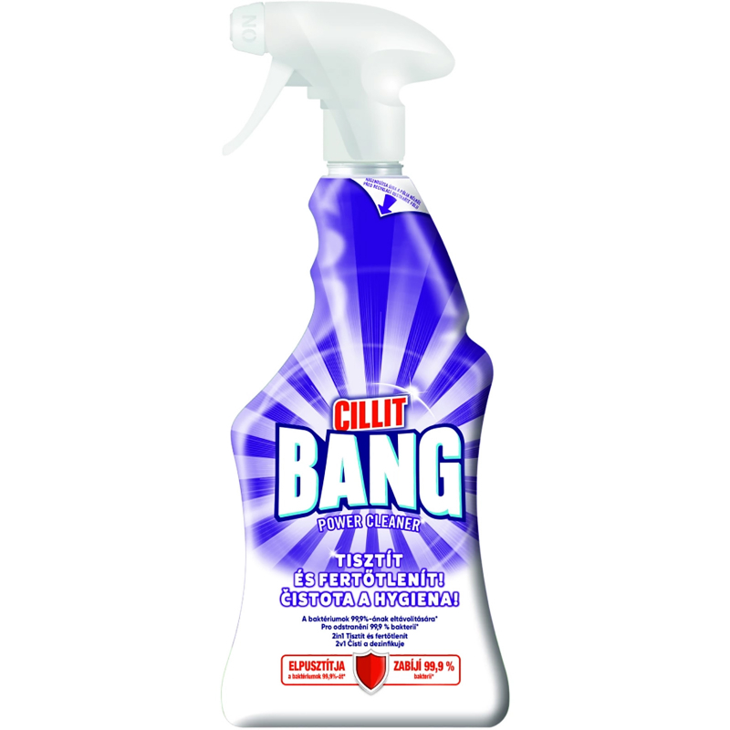 CILLIT Bang spray Čisticí a dezinfekční sprej 750 ml