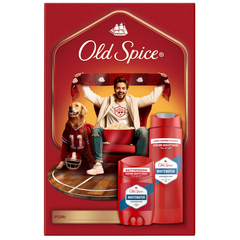 Kazeta OLD SPICE White Water (stick 50 ml + spg 250 ml)