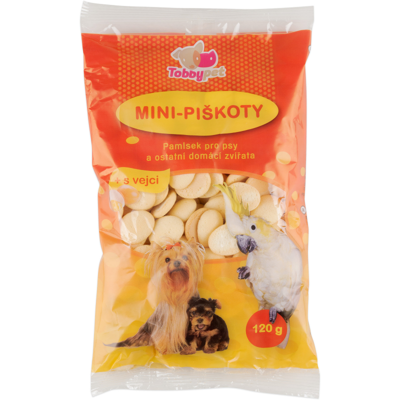 TOBBY MINI piškoty pro psy 120 g