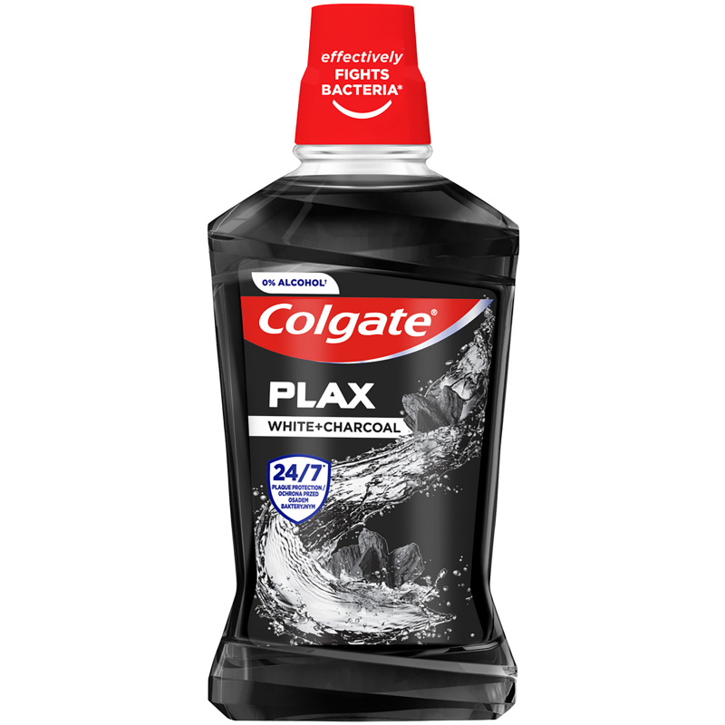 Voda �stn� COLGATE Plax White + Charcoal 500 ml