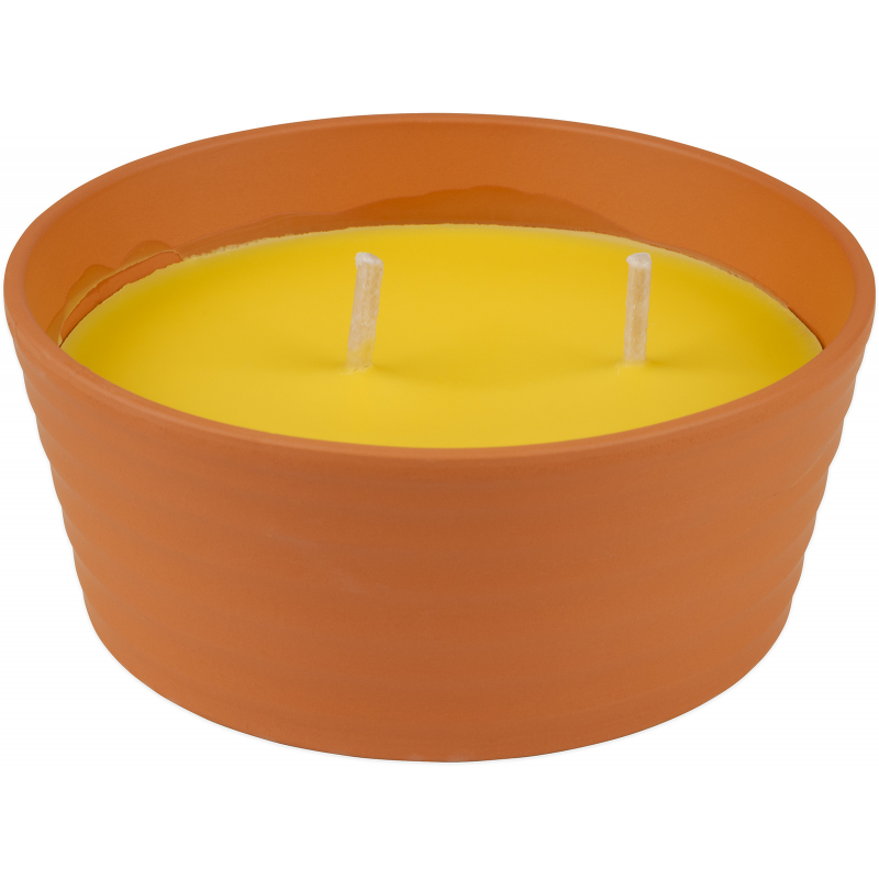 Repelentní svíčka CITRONELLA terakota 16 cm, 420 g