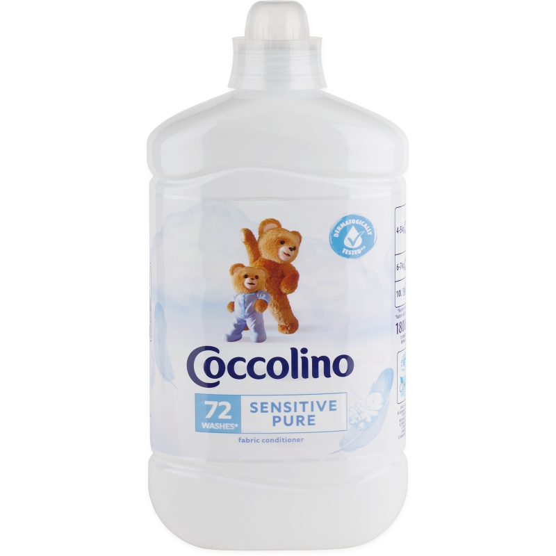 Aviváž COCCOLINO Sensitive 1,8 l, 72 PD