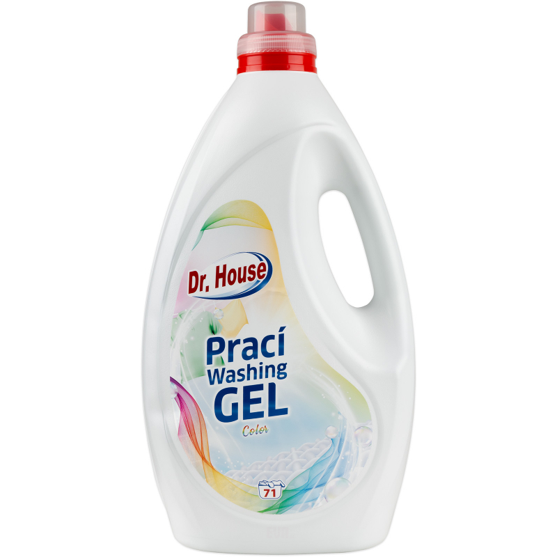 DR. HOUSE gel na praní Color 4,3 l