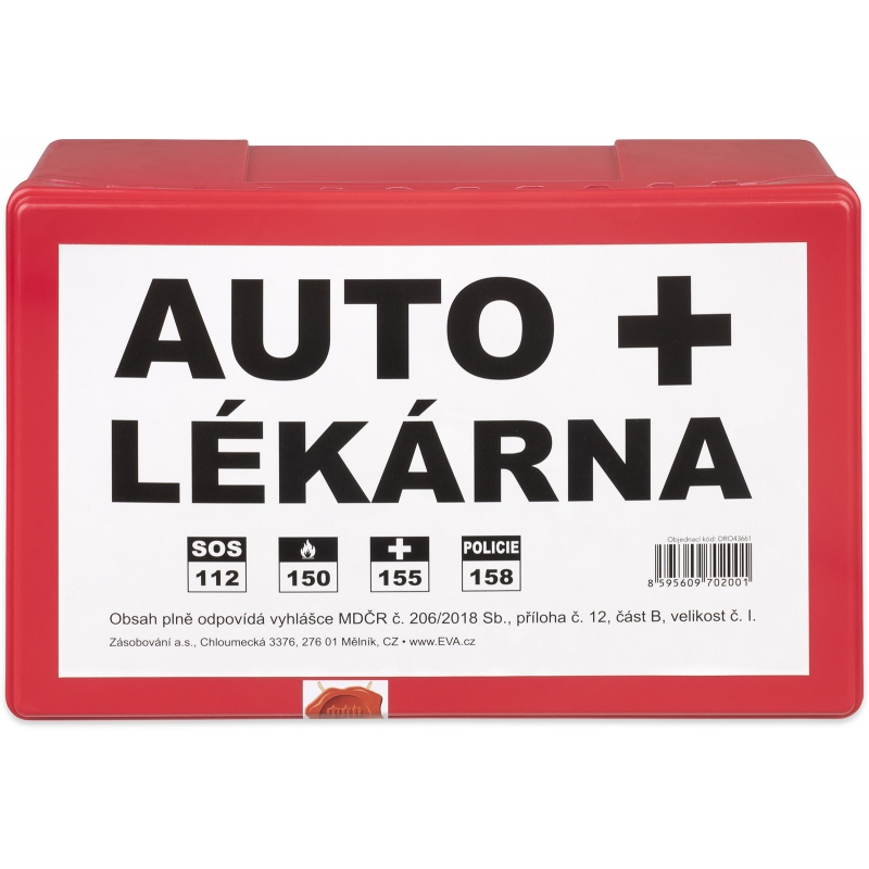 Autolékárnička plastová