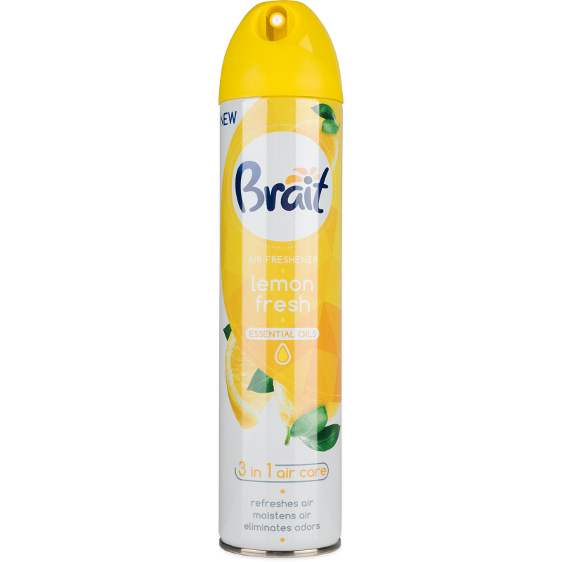 BRAIT osvěžovač vzduchu Lemon Fresh 300 ml