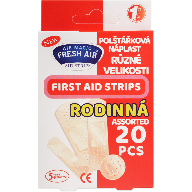 N�plast FreshAir Rodinn� r�zn� velikosti 20 ks