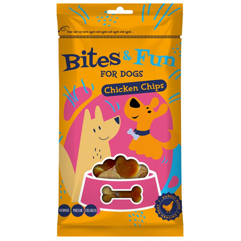 BITES & FUN Chicken Chips 85 g